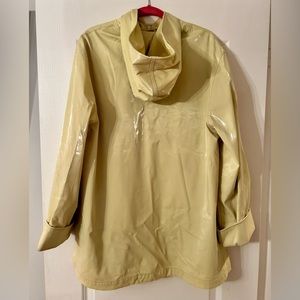Melanie Lynn raincoat. Size L.